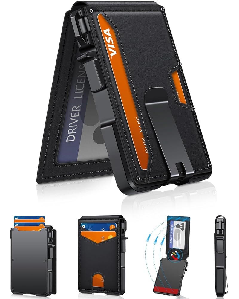 Amazon.com: Wallet for Men, Mens Minimalist Wallet 9-13